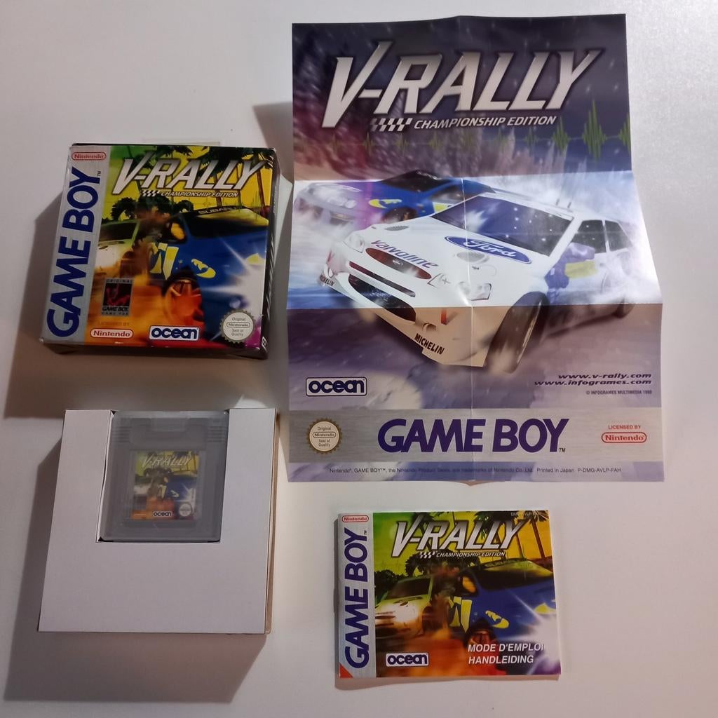 Nintendo Gameboy Championship V-Rally fah, Enlèvement ou Envoi, Comme neuf