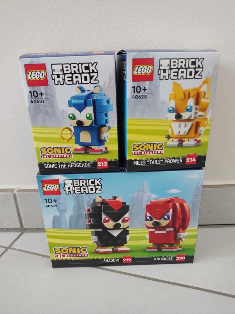 Lego Brickheadz 40627 + 40628 + 40672, Enfants & Bébés, Neuf, Enlèvement ou Envoi, BrickHeadz, Lego