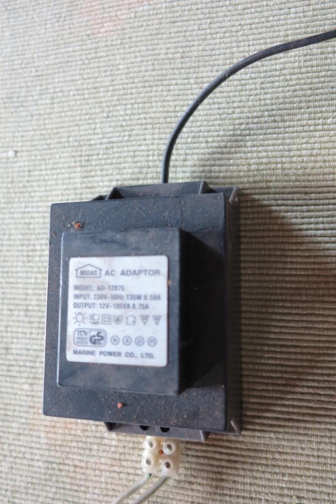 transfo voor halogeen lamp 12v, Ophalen, Gebruikt, Halogeen