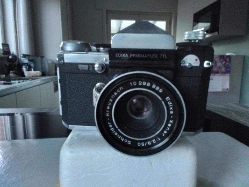 Appareil photo  argentique  edixa  prismaflex  ttl, Enlèvement, Utilisé, Autres Marques