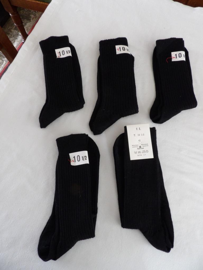 chaussettes hommes, Vêtements | Hommes, Chaussettes & Bas, Enlèvement ou Envoi, Neuf, Taille 39 à 42, Noir