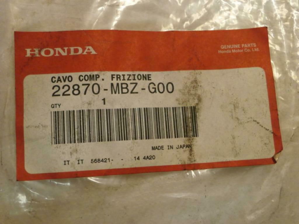 Honda control kabels, Enlèvement ou Envoi, Neuf