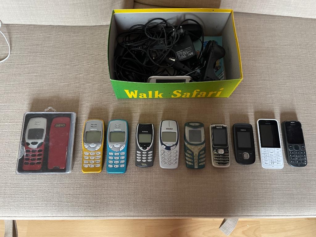 Oude Nokia gsm’s, Telecommunicatie, Ophalen