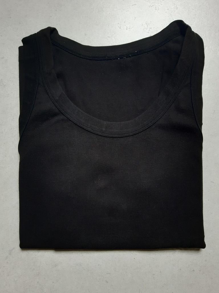 H&M zwart heren singlet/tanktop maat M, Kleding | Heren, Overige Herenkleding, Ophalen of Verzenden, Gedragen, H&M