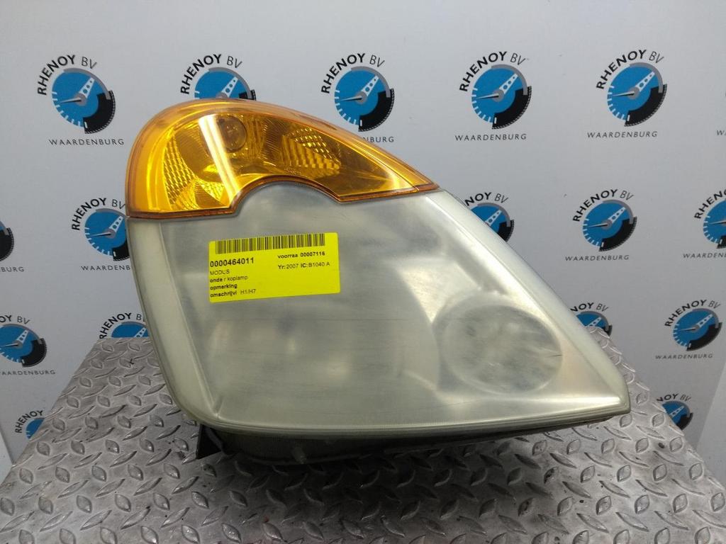 RENAULT MODUS KOPLAMP R 2007, Enlèvement ou Envoi, Utilisé, Stiba membre