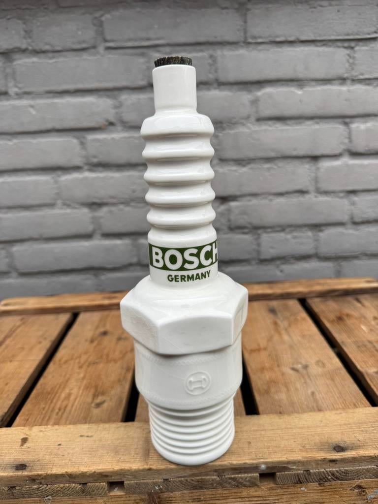 BOSCH grote reclame Bougie Keramiek, Verzamelen, Ophalen, Gebruikt, Gebruiksvoorwerp