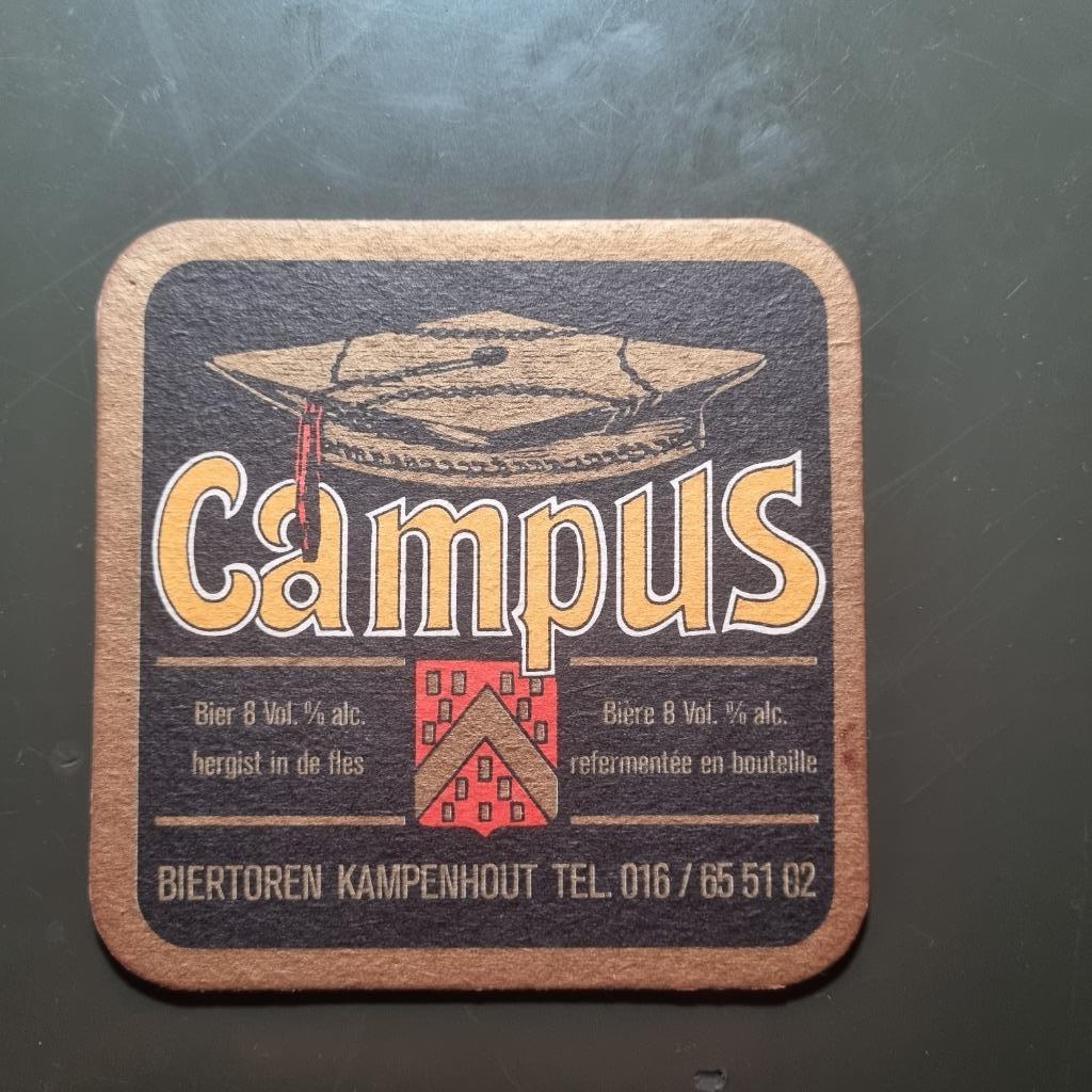 Sous Bock Campus, Verzamelen, Ophalen of Verzenden, Gebruikt, Viltje(s), Overige merken