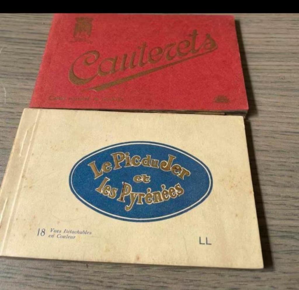 2 boekjes oude zichtkaarten, Ophalen of Verzenden