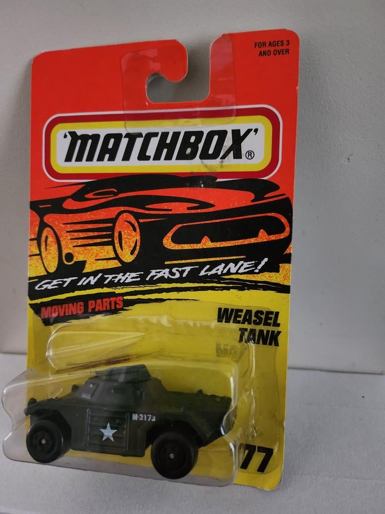 Matchbox Weasel (1995) Error nr 77, Ophalen of Verzenden