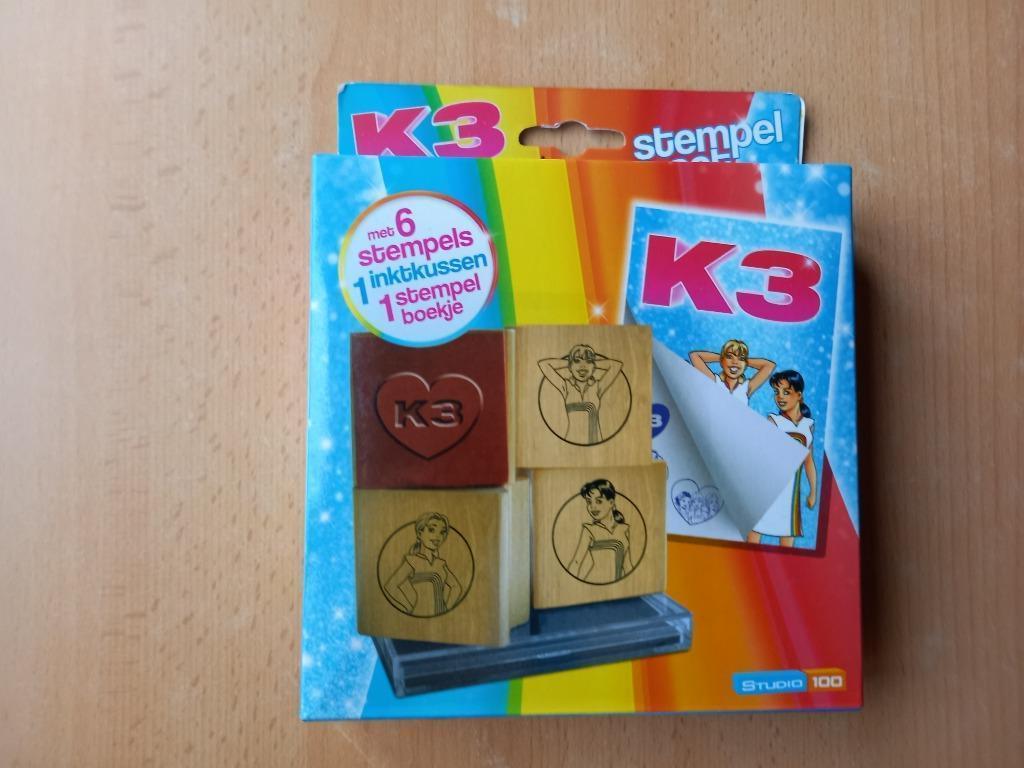 NIEUW stempelset K3, Kinderen en Baby's, Speelgoed | Educatief en Creatief, Ophalen of Verzenden, Nieuw, Knutselen