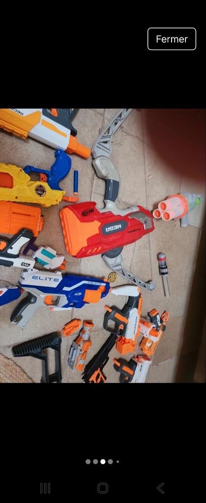 Collection NERF, Enlèvement ou Envoi, Utilisé