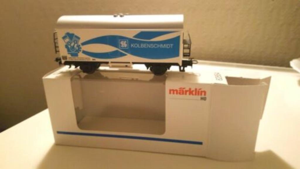 4415 MÄRKLIN HO – Gesloten goederenwagen KS (C2100020), Hobby en Vrije tijd, Marklin, Ophalen of Verzenden, Göppingen, Analoog