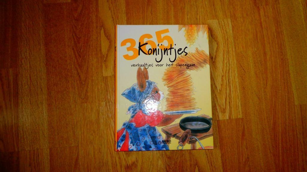 boek "365 konijntjes"verhaaltjes voor het slapengaan-237 blz, Ophalen, Nieuw, 0 tot 6 maanden