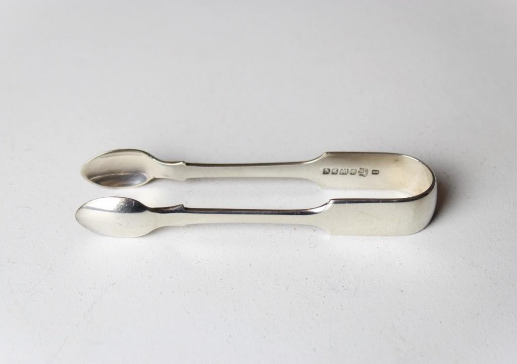 pince à sucre en métal argenté, Antiquités & Art, Antiquités | Argent & Or, Enlèvement ou Envoi