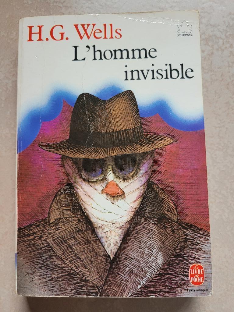 L'homme invisible - H.G. Wells, Boeken, Romans, Gelezen, Europa overig, Ophalen of Verzenden
