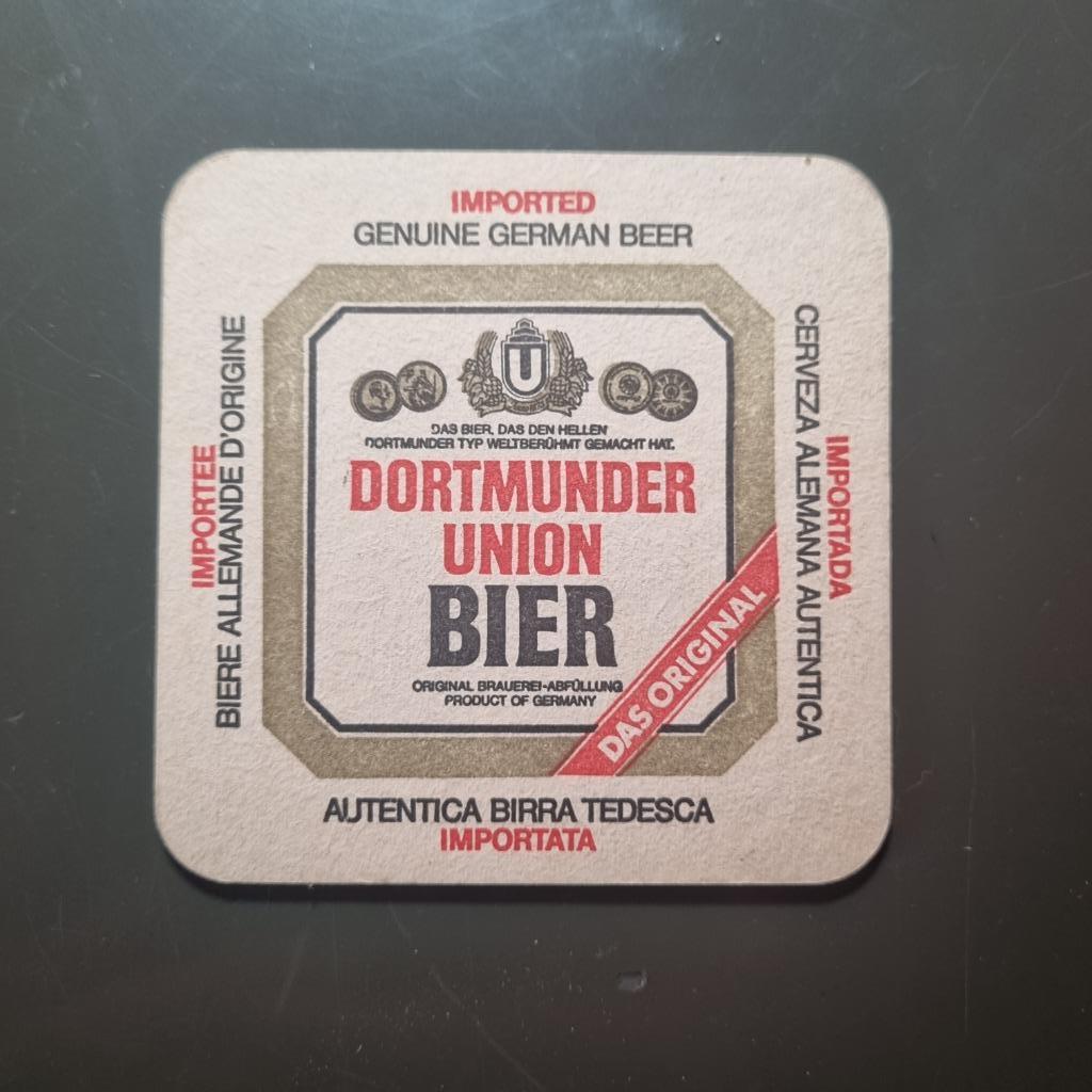 Sous Bock Dortmunder Union (modèle 3), Collections, Enlèvement ou Envoi, Utilisé, Sous-bock, Autres marques