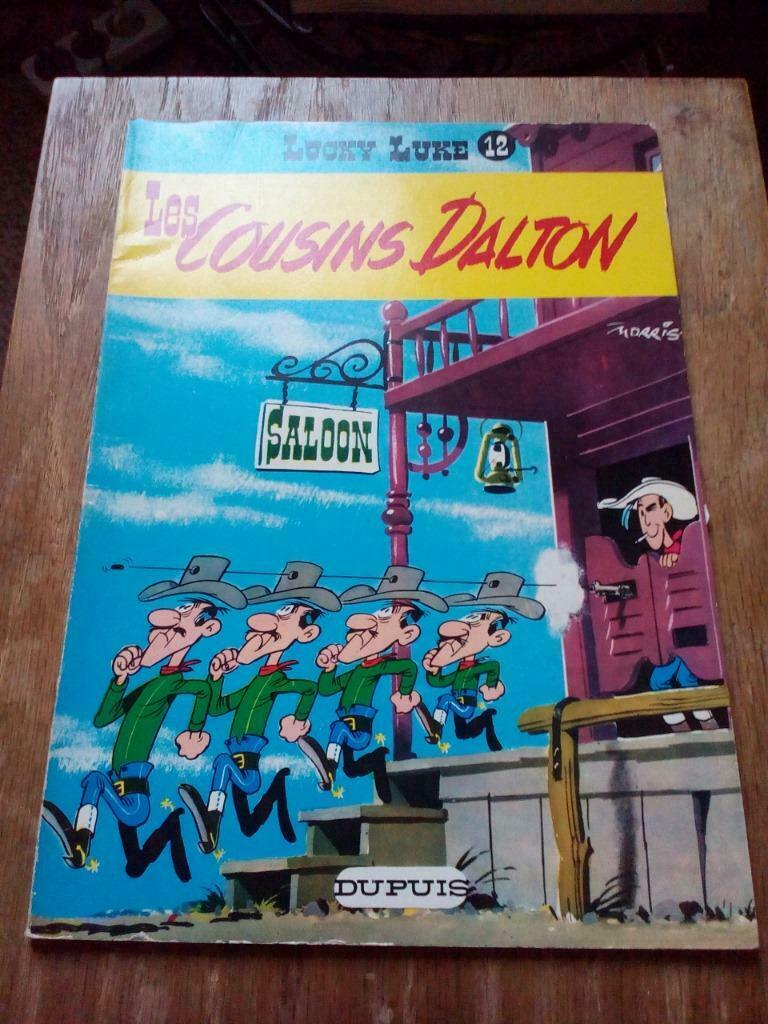 Lucky Luke - Les cousins Dalton, Une BD, Enlèvement ou Envoi, Comme neuf