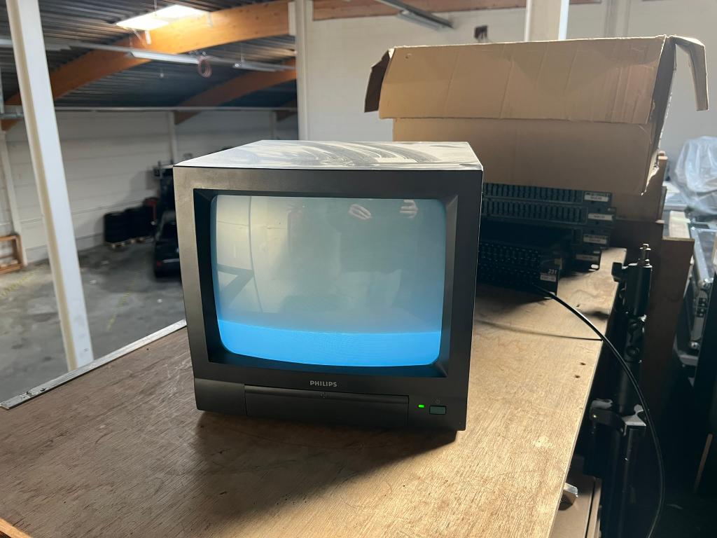 Philips LTC 2012/51 video monitor, Ophalen, Gebruikt, Minder dan 40 cm, Philips