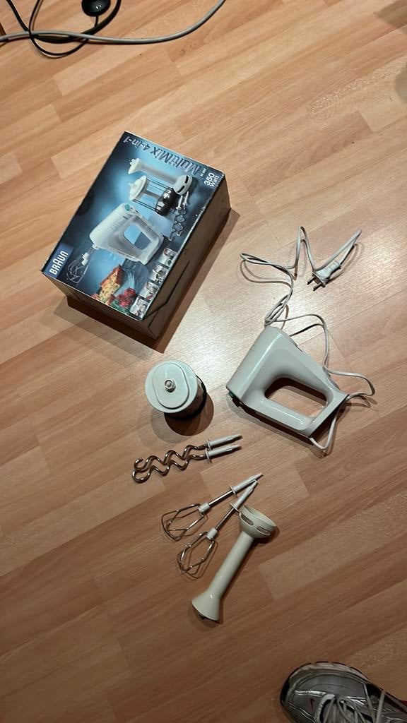 Mixeur/Mélangeur Braun MultiMix 4-in-1, Ophalen, Gebruikt, 3 snelheden of meer