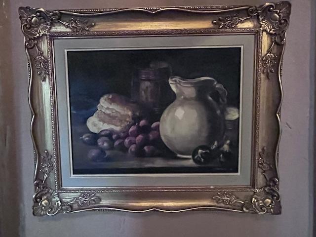 Schilderij - Olie op Doek - Stilleven - Scheire Charles, Antiek en Kunst, Kunst | Schilderijen | Klassiek, Ophalen