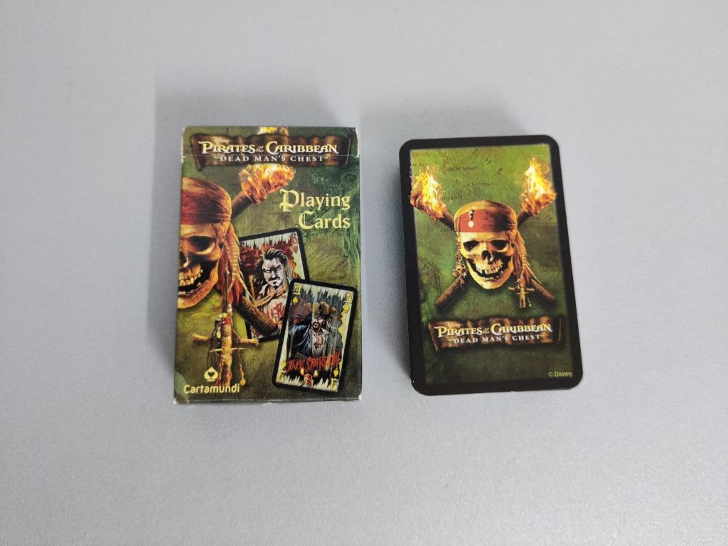 Speelkaarten Pirates of the Caribbean (Cartamundi), Hobby en Vrije tijd, Gezelschapsspellen | Kaartspellen, Zo goed als nieuw