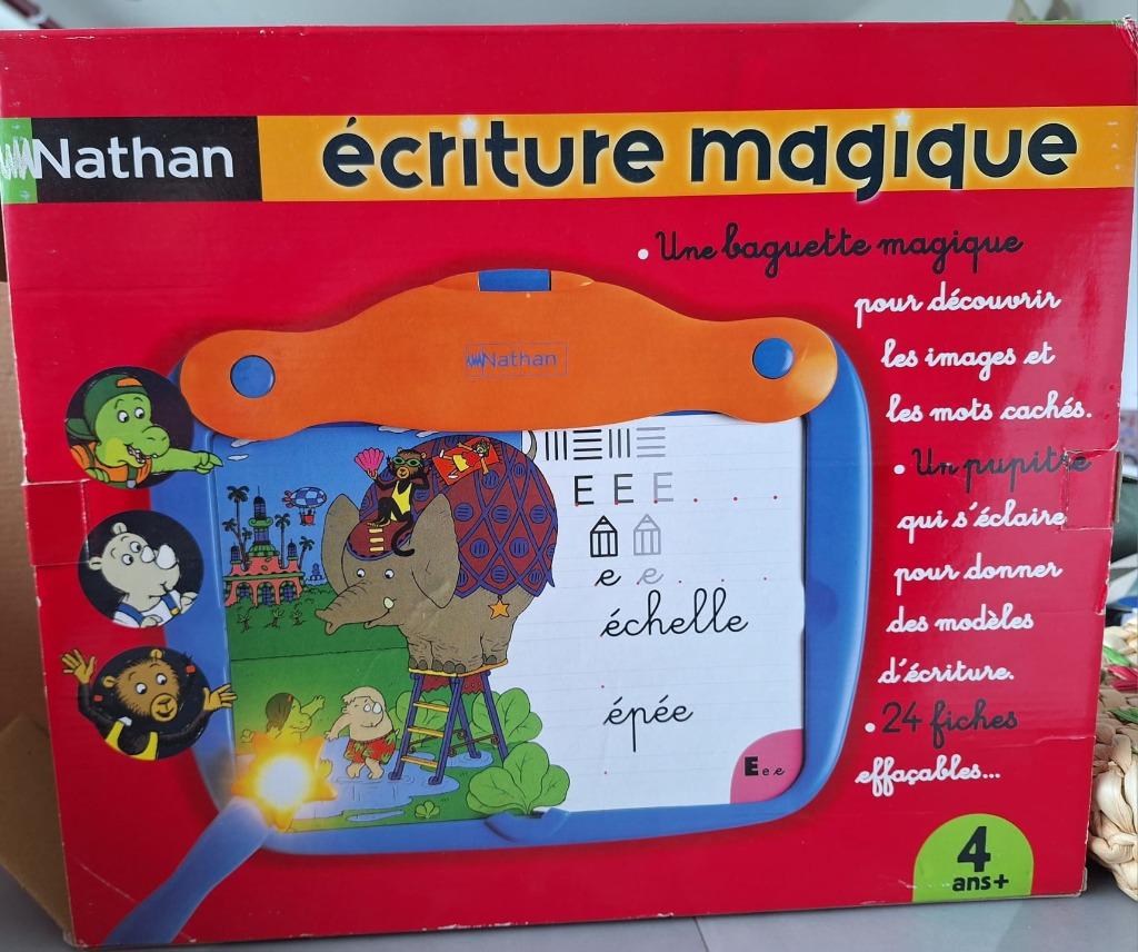 Écriture magique Nathan, Enlèvement ou Envoi, Utilisé