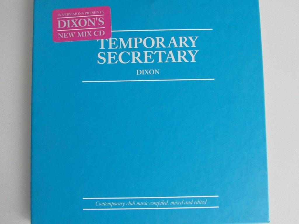 CD DIXON "TEMPORARY SECRETARY" (Techno/House mix), Cd's en Dvd's, Cd's | Dance en House, Ophalen of Verzenden, Zo goed als nieuw