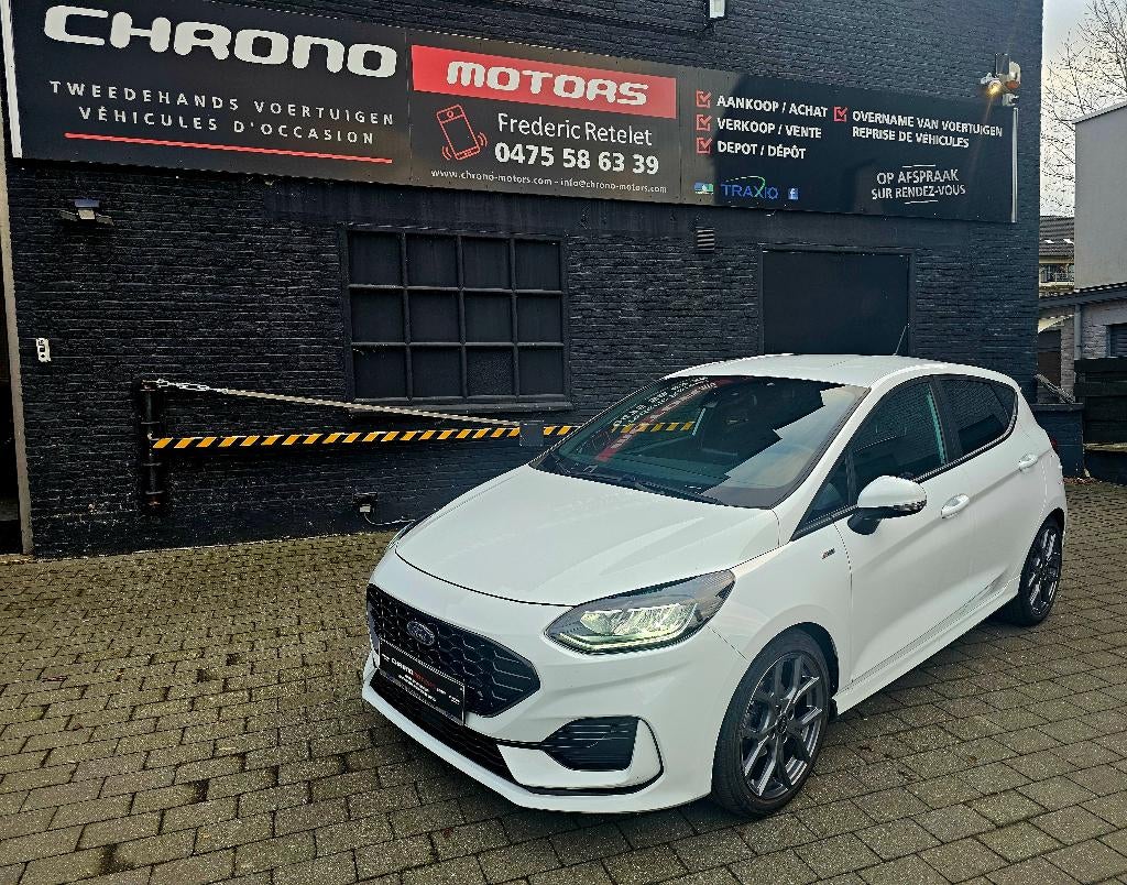 Ford Fiesta 1.0 Hybride MHEV ST-Line EURO 6D Garantie, Achat, Euro 6, Entreprise, Boîte manuelle