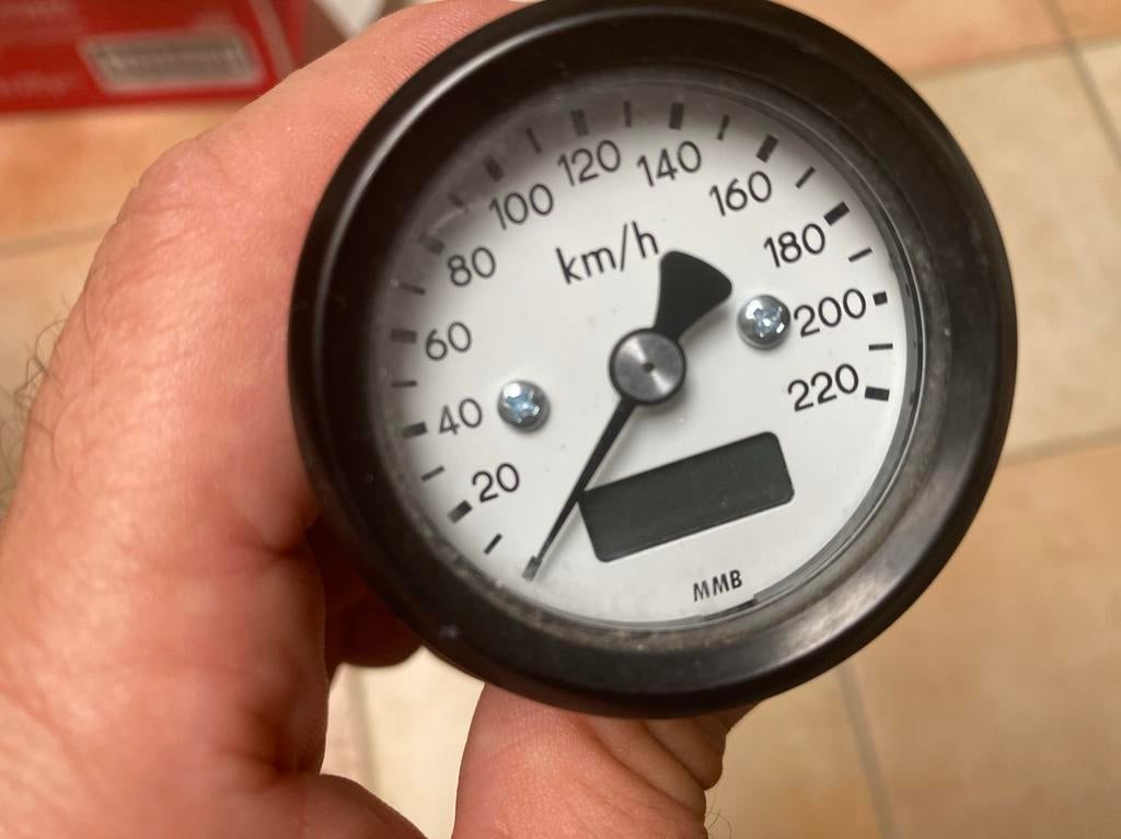 Mini compteur électronique Harley Davidson, Motoren, Ophalen, Gebruikt