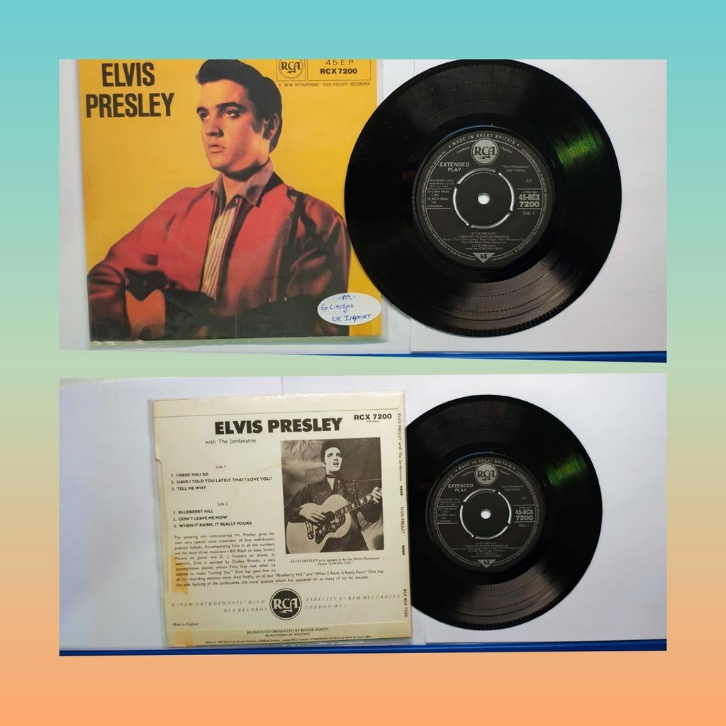ELVIS PRESLEY, Cd's en Dvd's, Ophalen of Verzenden, Zo goed als nieuw, Single