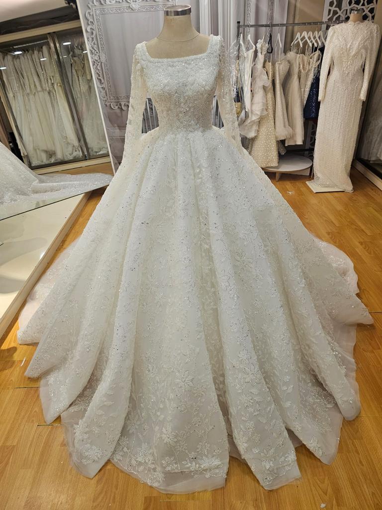 robe de mariée, Enlèvement ou Envoi, Comme neuf, Blanc, Robe de mariée