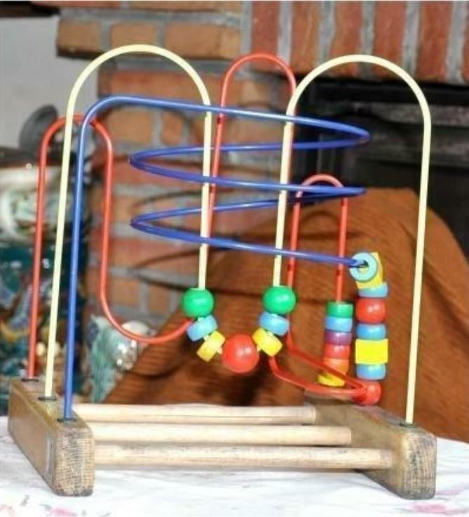 Jeu en bois pour motricité, Enlèvement ou Envoi, Utilisé
