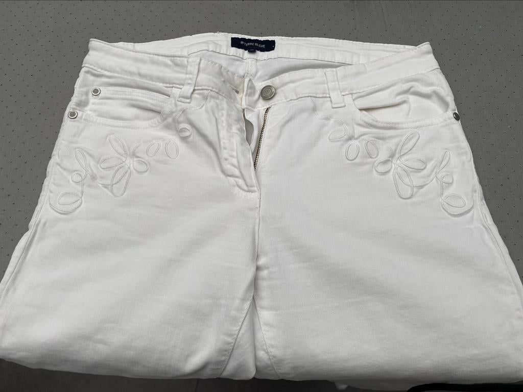 Jean blanc Terre Bleue, Terre bleue, Taille 38/40 (M), Enlèvement ou Envoi, Comme neuf