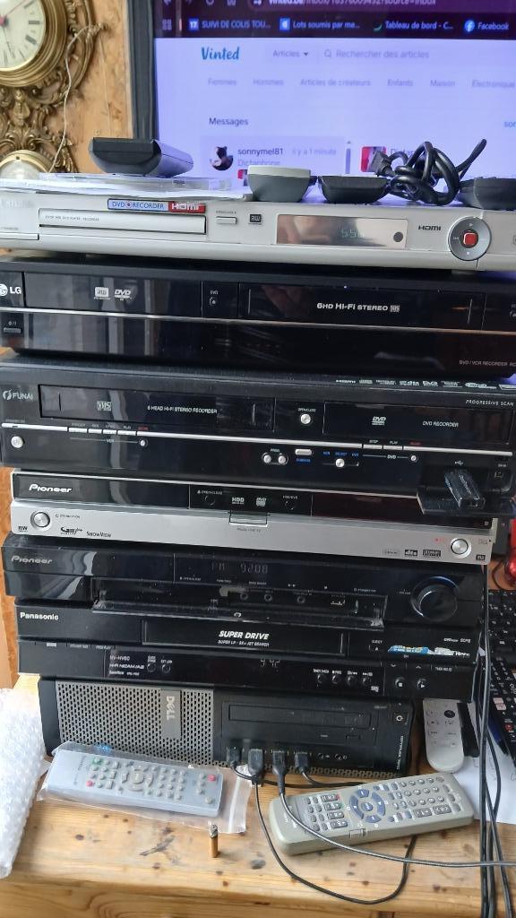 Diver vintage apparaat Cd DVD casette radioversterker, Audio, Tv en Foto, Radio's, Ophalen of Verzenden, Gebruikt, Radio, Met cd-speler