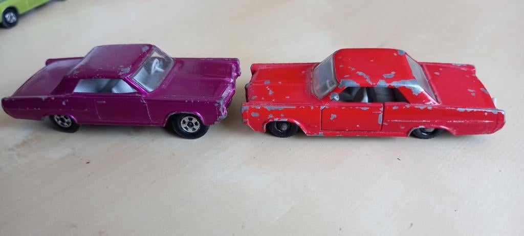 Matchbox Lesney Pontiac GP Sport Coupe #22, Ophalen of Verzenden, Gebruikt, 1:32 tot 1:50, Auto