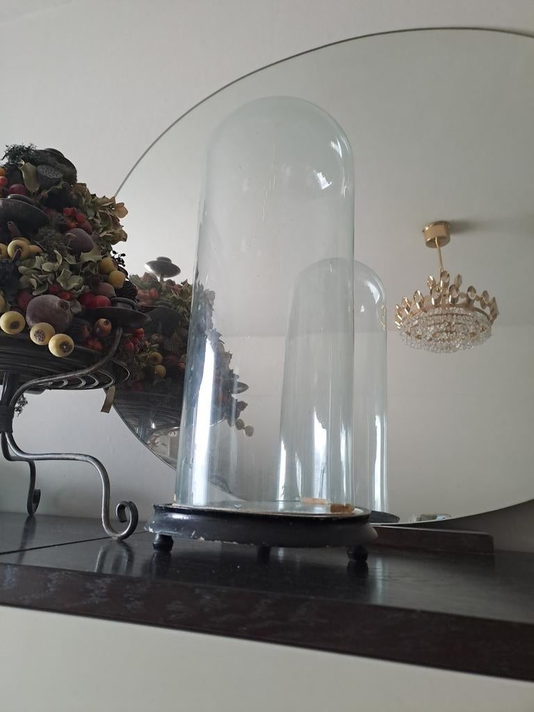 Oude stolp op houten sokkel, Huis en Inrichting, Ophalen
