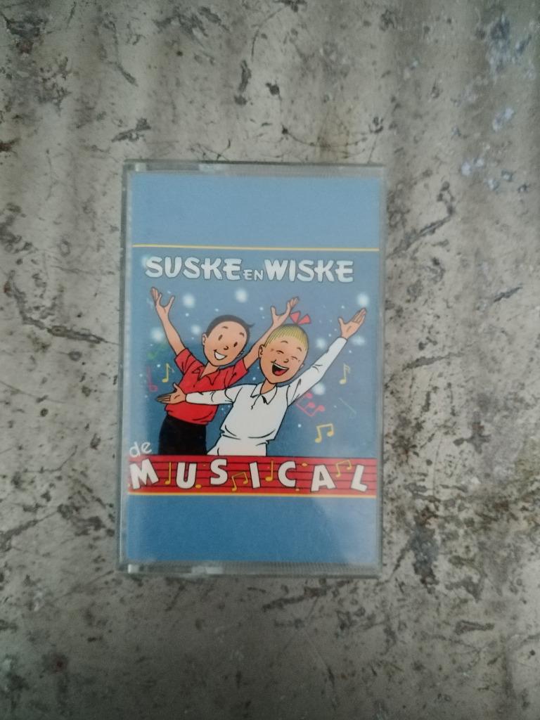 Suske en Wiske de musical op cassette, Cd's en Dvd's, Verzenden, Overige genres, 1 bandje, Origineel