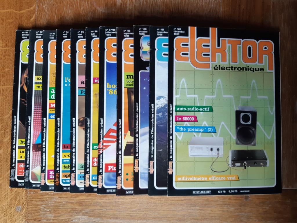 Revues Elektor, Enlèvement ou Envoi