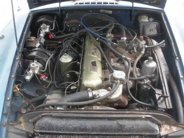 MGC 6 CYLINDER MOTOR en MG MGA MGB MGC MIDGET onderdelen etc, Auto-onderdelen, Overige Auto-onderdelen, Mini, Oldtimer onderdelen