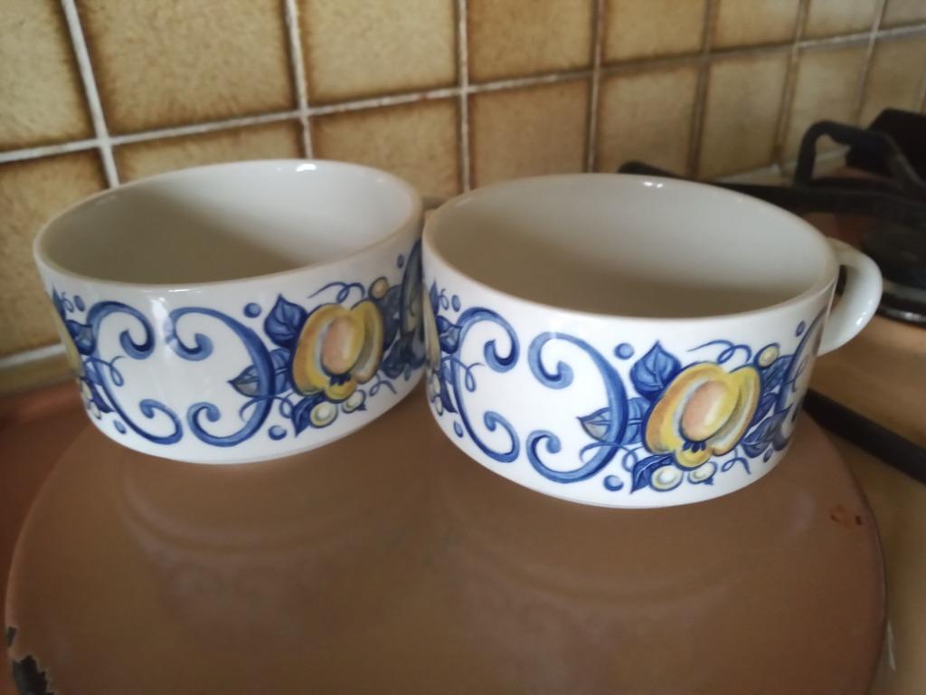 tasses et sous tasses vintage Villeroy Boch Cadiz, Enlèvement