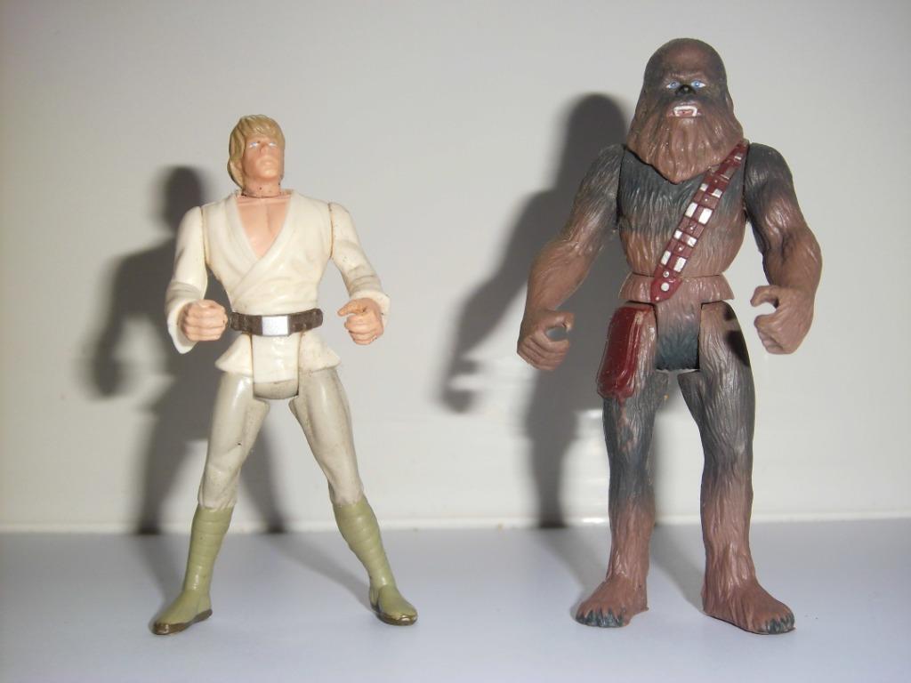 twee star wars figuren, Ophalen of Verzenden, Gebruikt, Actiefiguurtje