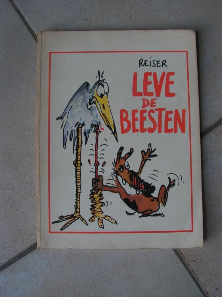 Oude strip Reiser (Leve de beesten) uitgave 1980., Boeken, Stripverhalen, Eén stripboek, Ophalen of Verzenden, Gelezen