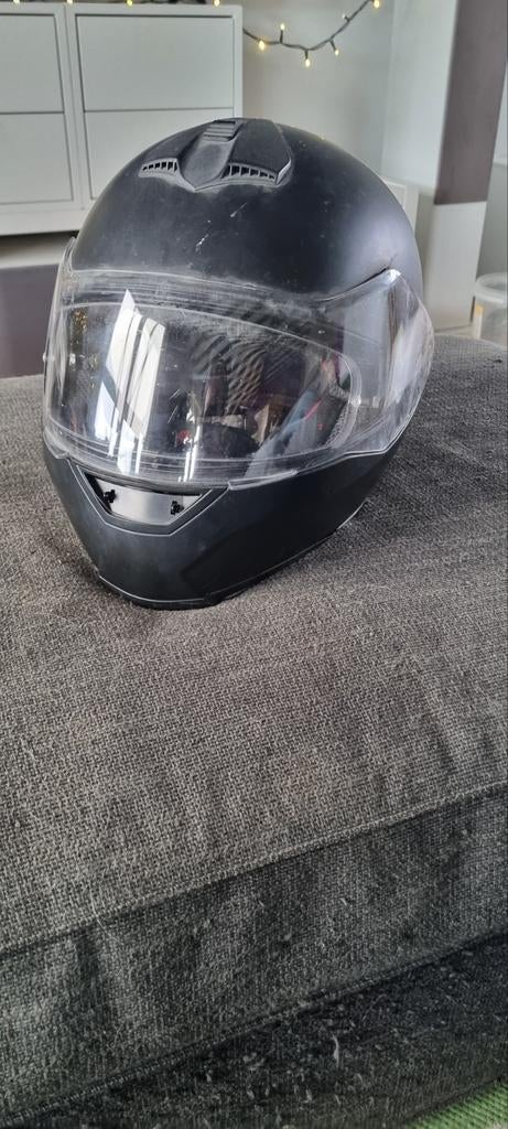 Motorhelm, medium, openklapbaar, Ophalen, Tweedehands, M, Dames