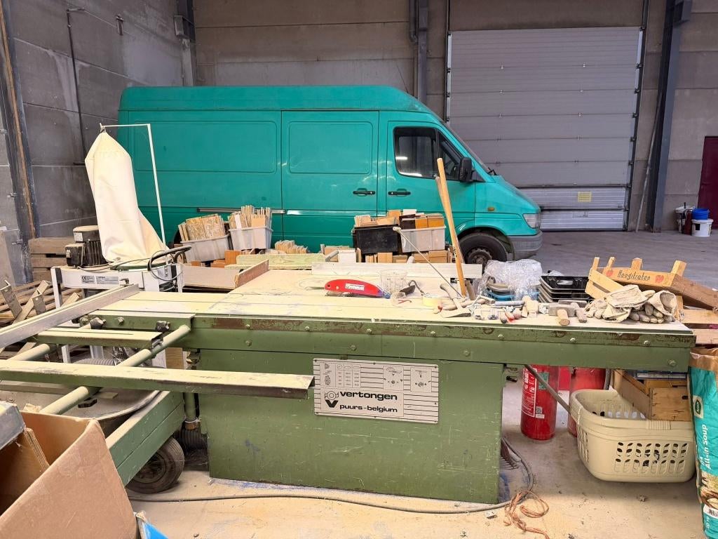 Formaatzaag met voorritser, Doe-het-zelf en Bouw, Gereedschap | Zaagmachines, Ophalen, Gebruikt