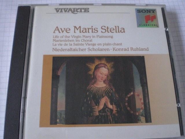 CD Ave Maris Stella. Life Of The Virgin Mary In Plainsong., Ophalen of Verzenden, Gebruikt, Overige typen