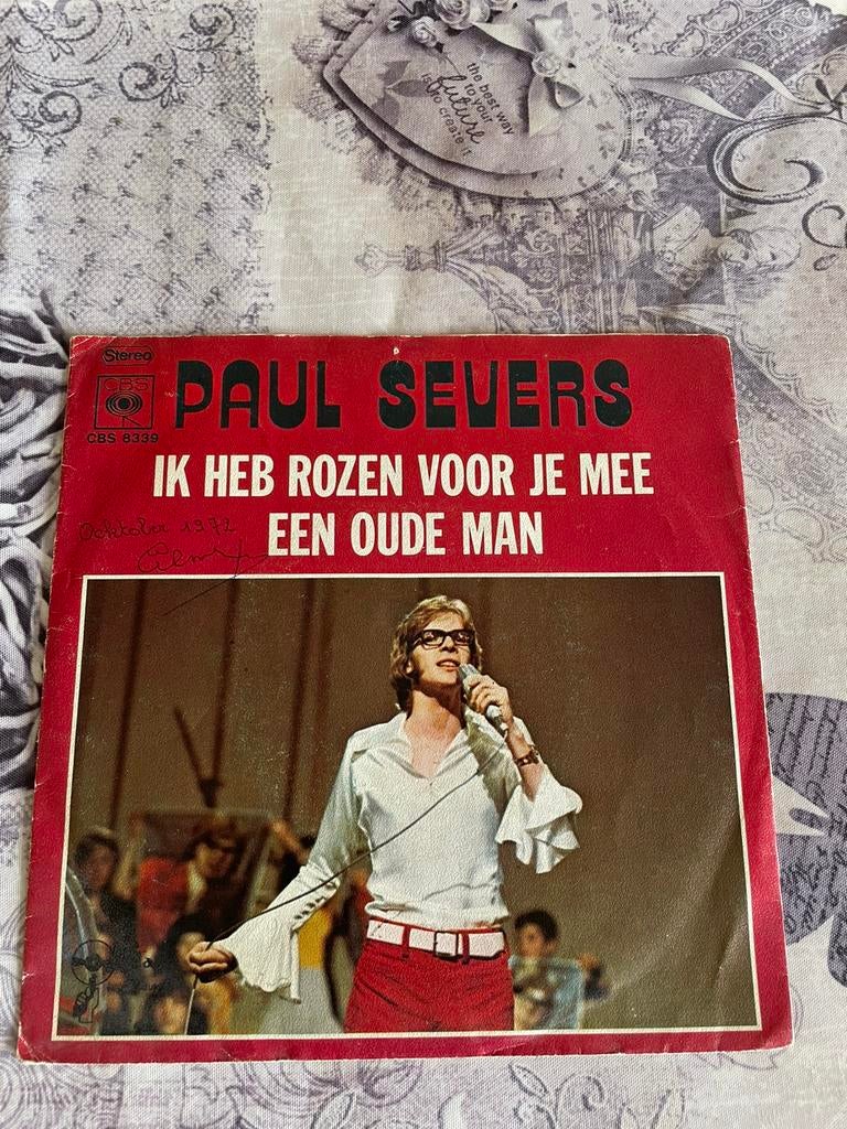Paul severs - ik heb rozen voor je mee / een oude man, Ophalen of Verzenden