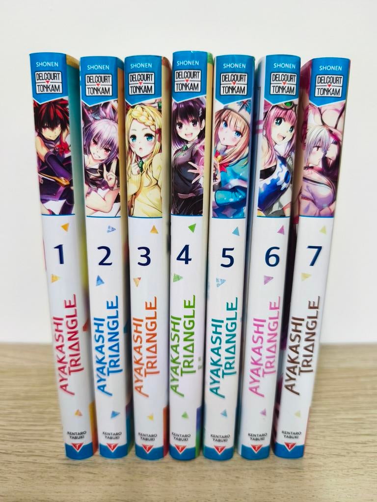 Ayakashi Triangle - 7 tomes, Série complète ou Série, Enlèvement ou Envoi, Comme neuf, Japon (Manga)