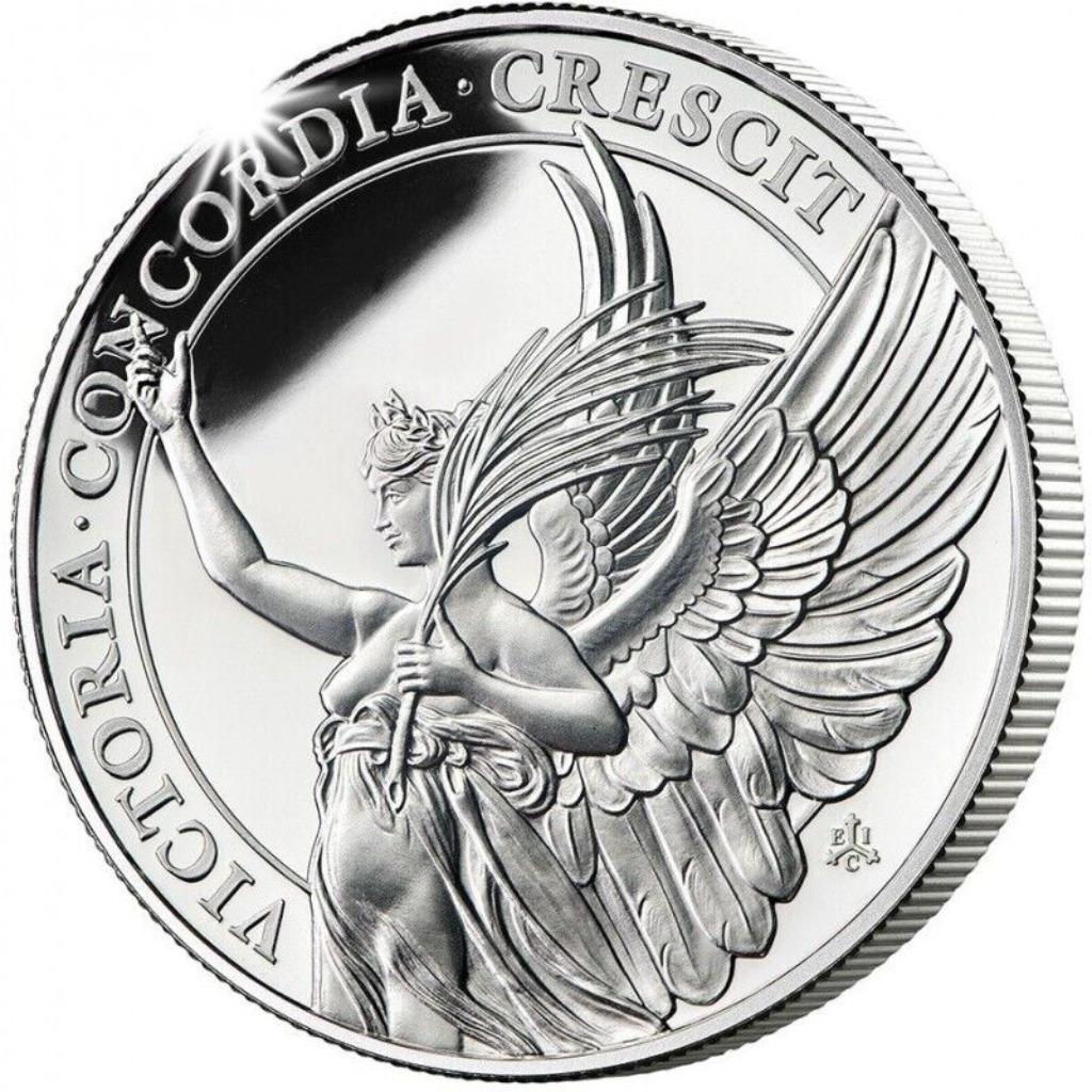 Les vertus de la reine - Victoire - 1 oz d'argent Sainte-Hél, Timbres & Monnaies, Monnaies | Afrique, Monnaie en vrac, Autres pays