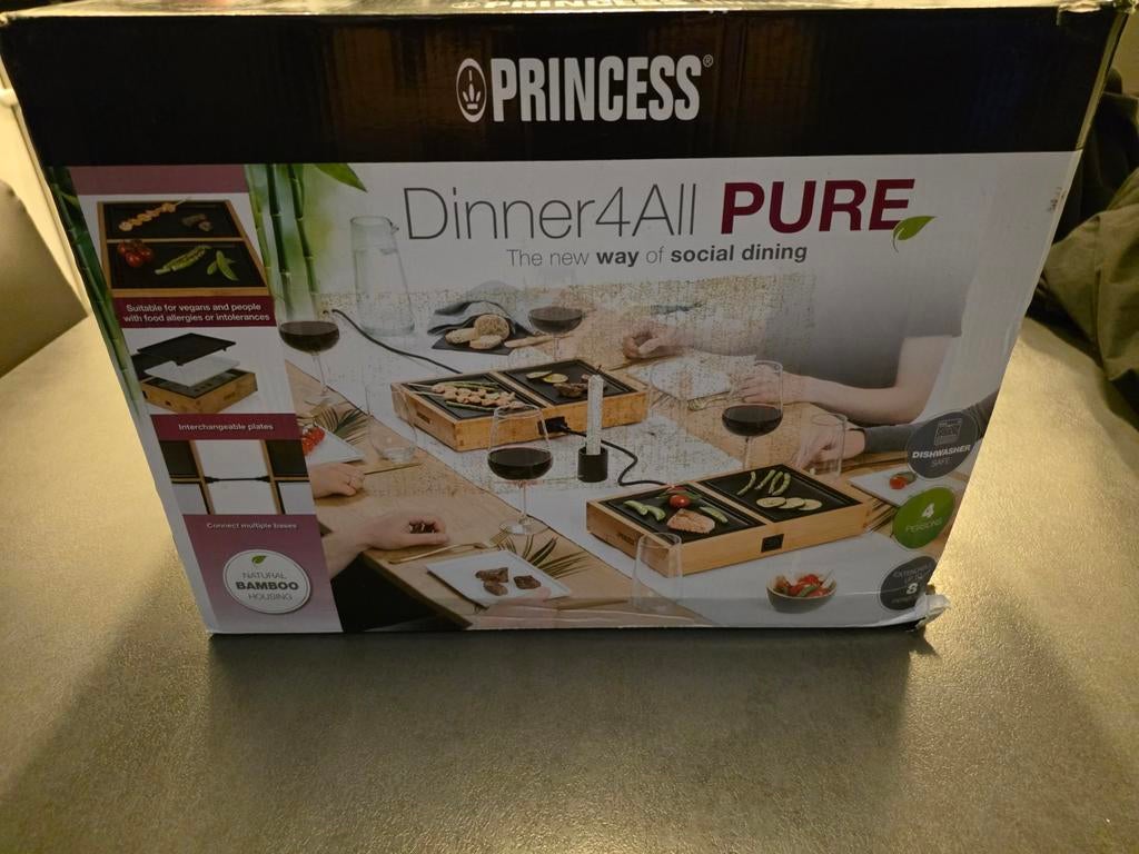 Princess gourmetset, Ophalen