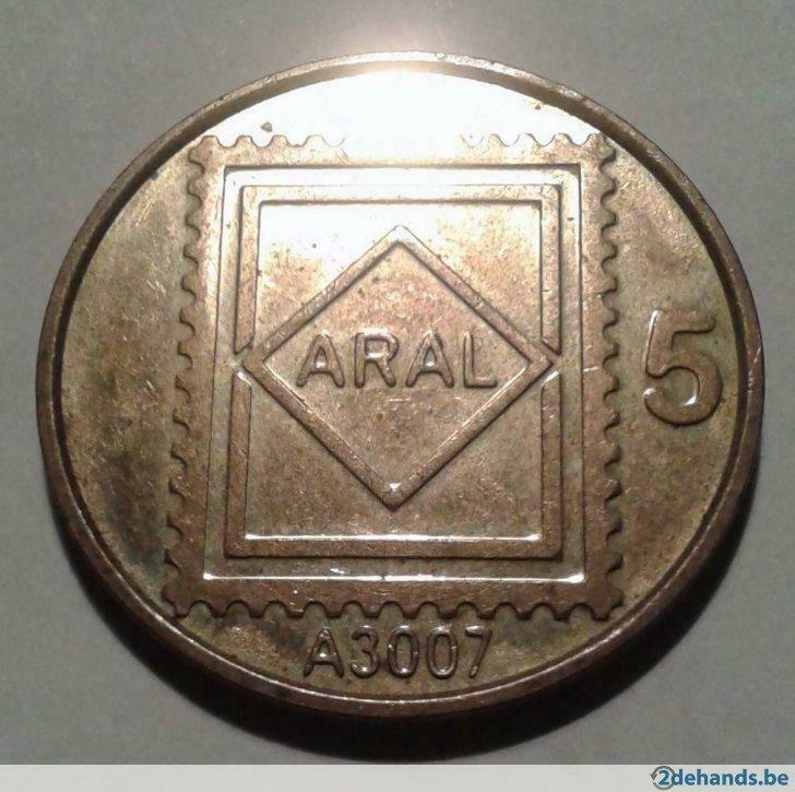 ARAL jetons, Ophalen of Verzenden, Gebruikt